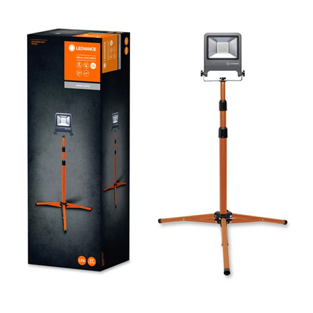 LED reflektor Batériová lampa Statív Prenosný 50W 4500lm 4000K IP65 Grafitové pracovné svetlo Ledvance