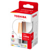 LED žiarovka E27 G95 11W = 100W 1521lm 2700K teplá biela Filament Stmievateľná TOSHIBA