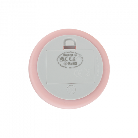 Detské LED nočné svetlo 3000K teplá biela + viacfarebné RGB na batérie ružové MARY'S SMALL TEDdy Bear