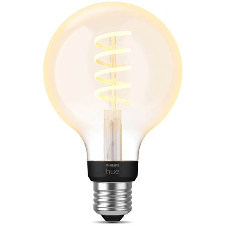 LED žiarovka E27 Sphere G93 7W = 40W 550lm 2200-4500K CCT FILAMENT SMART Smart Bluetooth ZigBee White Ambiance Philips HUE