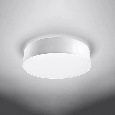 Stropné svietidlo Plafond 3x E27 Round White Minimalist Arena Sollux