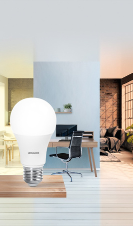 LED žiarovka E27 9W = 40W 750lm CCT Stmievateľná SMART+ WiFi Sun@Home Ledvance