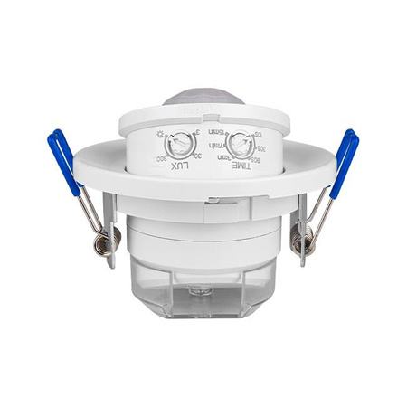 PIR senzor pohybu a súmraku Nastaviteľný biely 360° Masterled