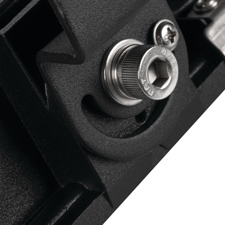 Halogénová LED lampa 150W 21000lm 4000K, neutrálna biela 110° IP65 IK08 čierna FL Kanlux