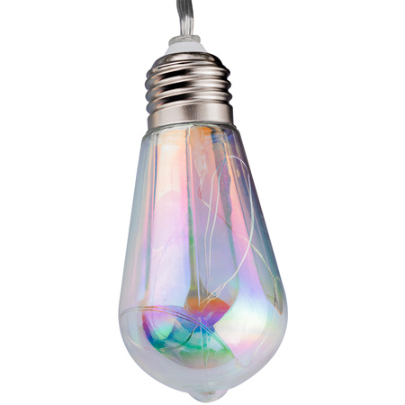 Solárna záhrada Girland 20x LED svetelná reťaz Dekoratívne gule 5,8 m