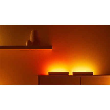 2x prenosný LED lineárny svetelný pás 10,5W RGB SMART WiFi WiZ