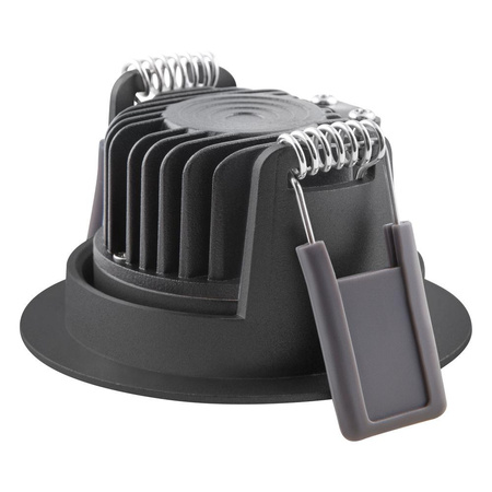 LED zapustené stropné zapustené bodové svietidlo 8W 680lm CCT Stmievateľné LED Spot Black Air Adjust Ledvance