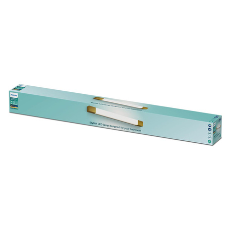 LED 10W 1500lm 2700K 62cm IP44 Copper Rover Philips nad zrkadlom