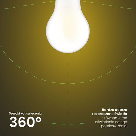 6x LED žiarovka E27 A60 4W = 60W 840lm 3000K Warm 360° FILAMENT LUMILED