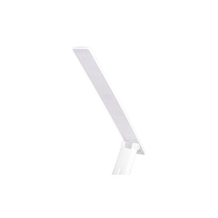 Stolná nastaviteľná stolná lampa LED 9W 450lm 4500K, neutrálna biela školské nočné svetlo Stmievateľné zapnutie/vypnutie Biela Marina Masterled