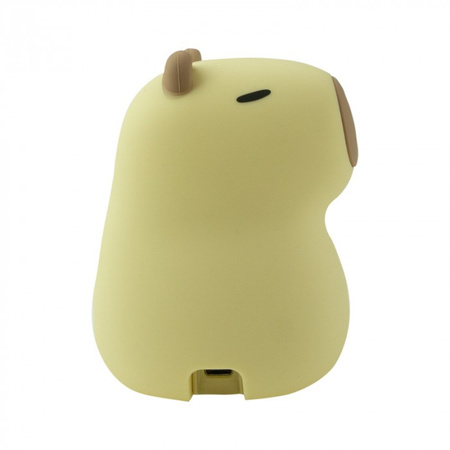 Detské LED nočné svetlo 2,5W 3000K, teplá biela + Multicolour RGB dobíjacie 1200mAh béžová KAPIBARA MARY'S