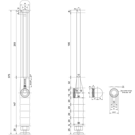 LED dielňa Ručná automobilová baterka 5W 400lm 6500K studená biela čierna baterka Ledvance