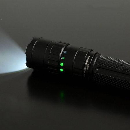 Nabíjateľná LED ručná baterka 20W 1700lm 5 módov USB-C Vodotesné IP68 Videx