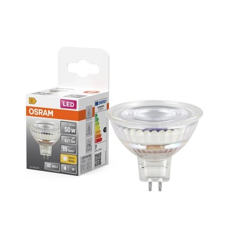 LED žiarovka MR16 reflektor GU5.3 6,1W = 50W 621lm 4000K neutrálna biela 36° STAR CLASSIC Osram
