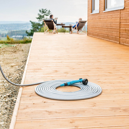 Záhradná hadica na vodu 22,5 m s pištoľou a spojkami BASIC CELLFAST