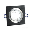 Zápustná montáž GU10 Halogénová zapustená bodová sieťka Black Square Kobi
