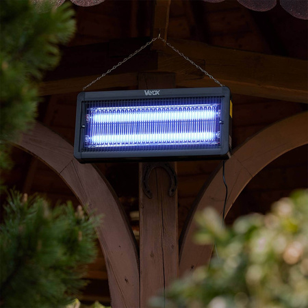 Insekticídna lampa Elektrická pasca 180m2 na muchy komáre hmyz VAYOX