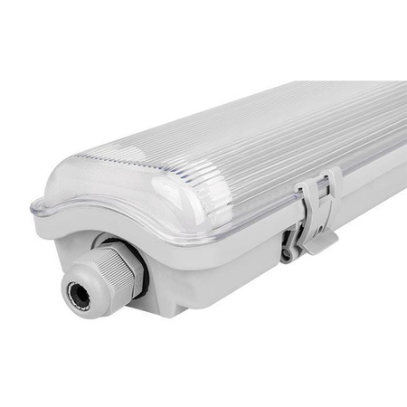 Ohňovzdorné svietidlo 120cm 2xT8 G13 IP65 + LED žiarivky 18W 6500K Cold Masterled