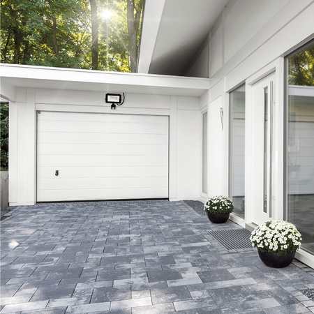 LED reflektor Halogén 30W 2505lm 4000K IP65 Black Motion Sensor MH Kobi