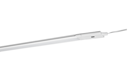 LED svetlo pod skrinku 10W 470lm 3000K teplá biela so senzorom pohybu biela skrinka Ledvance