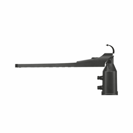 LED pouličné svietidlo 100W 10000lm 5000K, neutrálna biela 130° 0,5A čierne VIDEX