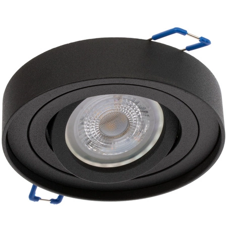 Svietidlo HALOGEN TUBA SPOT na zapustenú montáž Midi GU10 Lumiled Round Black 20mm