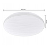 Plafond LED stropné svietidlo 24W 1680lm 3000-6500K CCT 160° stmievateľné Pilot Round White Sand Masterled