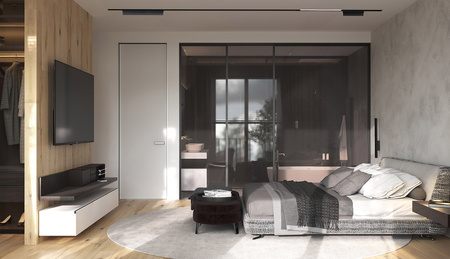 Bodové svietidlo 1 fázové LED 15W 1400lm 4000K, neutrálna biela čierne moderné LVM FOCUS OUT 10645 Nowodvorski