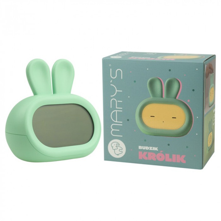 Detský elektronický budík zelený USB dobíjateľný 1200mAh MARY'S KINGDOM