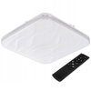 Plafond LED stropné svietidlo na povrchovú montáž 72W 5040lm 3000-6500K CCT 160° stmievateľné Pilot Square White Sand Masterled