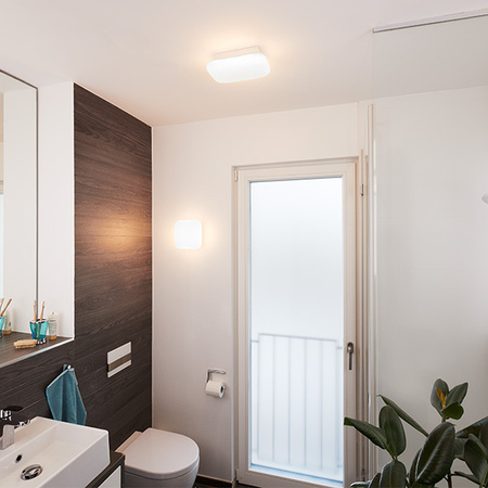 LED svetlo do kúpeľne 12W 850lm CCT stmievateľné 20cm IP44 biele SMART+ WiFi Orbis Ledvance