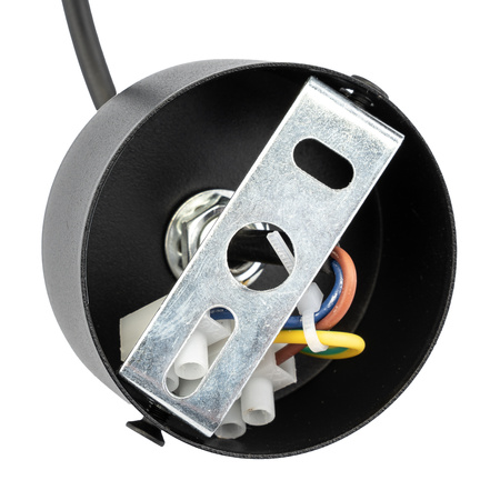 NAPÁJACÍ ADAPTÉR PRE PRÍPOJNICE MONTÁŽNA ZÁKLADŇA 1F ČIERNA LUMILED