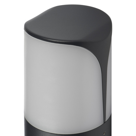 Vonkajšie stĺpové svietidlo KANLUX E27 IP44 Grunt Graphite PRESO