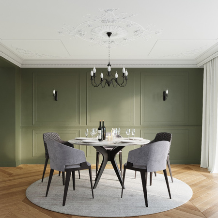 Nástenné svietidlo Nástenné svietidlo E14 Nepravidelná čierna Moderná Minerwa Sollux