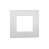 Jednoduchý horizontálny rámik na povrchovú montáž pre zásuvku biely OFFICE Kanlux