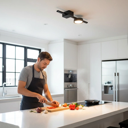 OVILO stropné svietidlo LED halogénové svietidlo GX53 Bodové nástenné svietidlo reflektor LUMILED