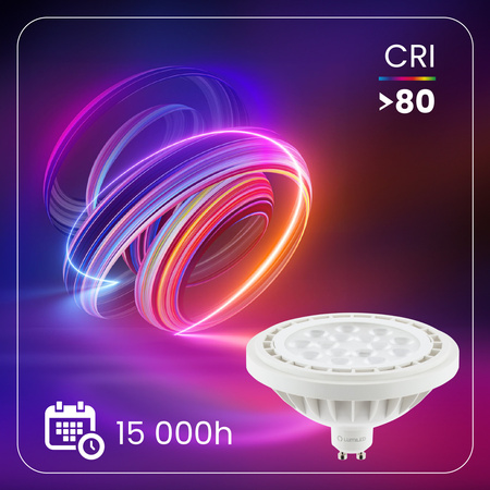 LED žiarovka GU10 reflektor ES111 10W = 75W 1055lm 4000K neutrálna biela 38° LUMILED