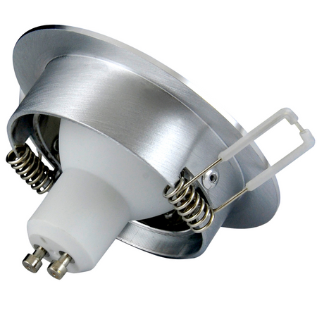 Spot 3,5W 250lm 3000K, teplá biela Silver SUN OLAL Sanico Goldlux svietidlo na zapustenie