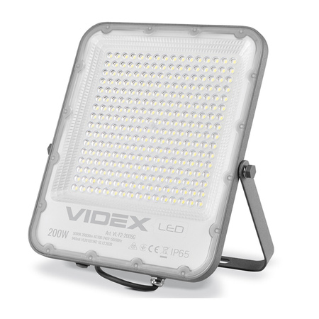 LED reflektor Halogén 200W 24000lm 5000K IP65 sivý VIDEX DAVIS