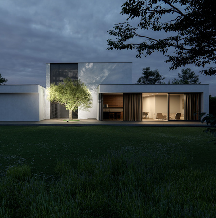 LED reflektor Halogén 50W 6500lm 5000K IP65 sivý VIDEX DAVIS