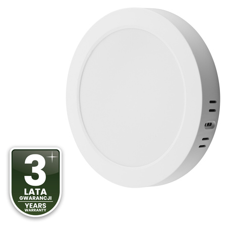 Stropné svietidlo LED na povrch 18W Round 4000K GLOW White LUMILED