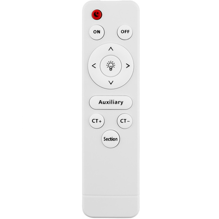 LED stropný plafón WESTA 48W CCT biely okrúhly 40cm + PILOT LUMILED