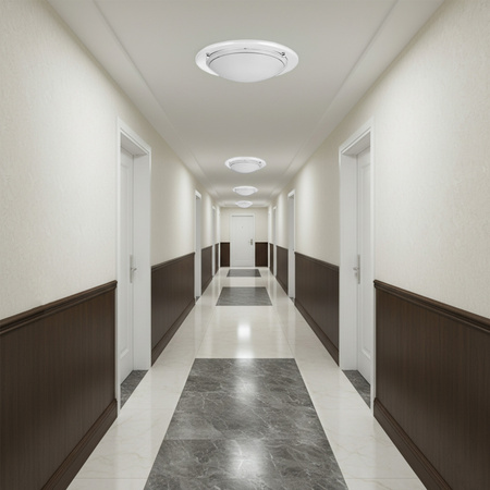 Plafond LED stropné svietidlo Povrchová montáž 2x E27 White Classic Ufo Rabalux