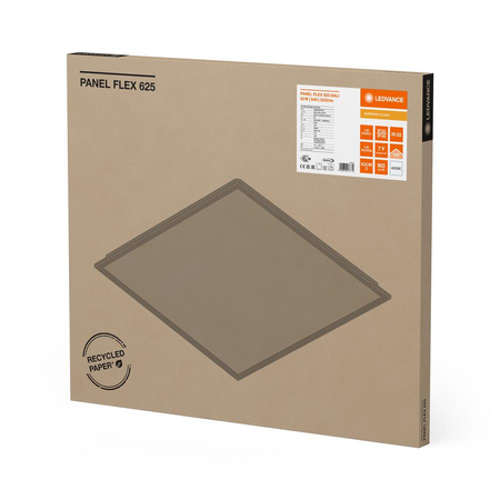 LED panelové stropné svetlo 32W 5220lm 4000K, neutrálna biela stmievateľné povrchovo montované biele 62x62cm Flex Ledvance