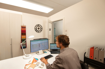 LED povrchový panel 35W 2300lm CCT stmievateľný obdĺžnikový biely SMART+ WiFi Sun@Home Ledvance