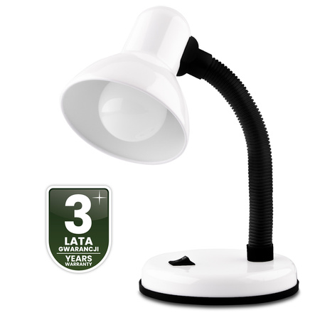 Nastaviteľná stolová lampa SARA Školské nočné svetlo E27 White LUMILED