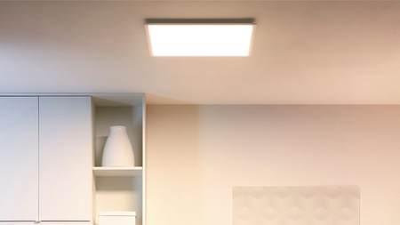 LED panelové stropné svietidlo 36W 3400lm 2700-6500K TW 60x60 cm čierny štvorcový Smart SMART WiFi Bluetooth App WiZ