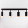 LED bodové stropné svietidlo 4x GU10 Tuba Spot ELIGIS Black LUMILED
