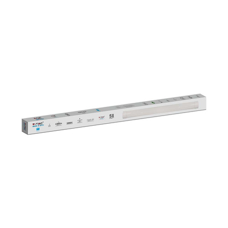 LED lineárne garážové svetlo 40W 3000K 120CM SAMSUNG CHIP VT-8-40 V-TAC
