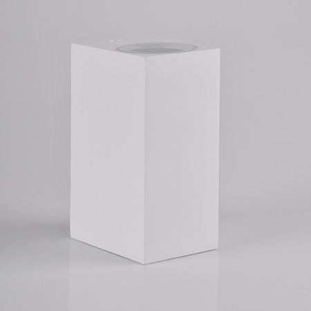 Nástenné vonkajšie fasádne svietidlo GU10 White IP44 Boston Sanico Goldlux